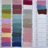 Tela de Gasa de Doble Capa de Algodón Puro Estilo Nuevo, Tela Arrugada de Doble Capa de Algodón Puro para Ropa del Hogar, Ropa de Bebé y Niños, Tela Clase A con Textura Similar al Lino