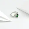 Anillo de Cola Pequeño Elegante Exquisito de Gota de Agua Versátil Retro Micro-incrustado de Cobre para Comercio Exterior Anillo de Lujo Accesible para Mujeres Joyería de Nicho