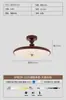 Luminária de Teto para Quarto Medieval Padrão de Noz Estilo Plissado Silencioso Personalidade Nórdica Sensação Avançada Proteção para os Olhos Luminária para Sala de Leitura