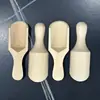 Cuchara de Madera para Sales de Baño, Espátula Pequeña de Madera, Cuchara para Granos de Café, Cuchara para Polvos Medicinales, Cuchara para Leche en Polvo, Cucharadita de Madera de Haya, Espátula, Cucharadita, Regalo para el Hogar