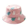 Chapéu de Pescador de Verão Infantil para Meninos e Meninas, Chapéu de Sol com Desenho Animado, Chapéu de Coelho Fino de Malha Respirável com Aba Larga