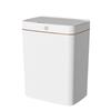 2026 Modelo Nuevo Cubo de Basura para Baño del Hogar, Carga USB, Sin Contacto, Cubo de Basura Inteligente Delgado