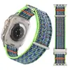Para Apple Watch com Anel Traseiro Loop Pulseira de Nylon NIKE Pulseira iwatch s9ultra1-8ª Geração
