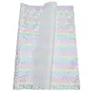 Papel de Pera Estampado en Caliente de Colores, Papel de Regalo de Color Arcoíris de Alta Gama, Papel de Seda para Forrar Cajas de Regalo
