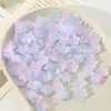 Acessórios de Joia Estilo Vintage Flor de Cerejeira de Vidro Tcheco Flor Contas Artesanal DIY Presilha de Cabelo Pulseira Hanfu Materiais de Contas Soltas