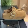 Plataforma Mules Slip-On Estilo Birkenstock 2026 Novas Chinelos Fechados de Solado Grosso para Mulheres Uso Externo Sapatos Birkenstock Sapatos Femininos
