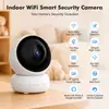 Cámara de Vigilancia Wifi Inalámbrica para el Hogar Transfronteriza con Rotación Panorámica e Inclinación de 360 Grados, Cámara Panorámica e Inclinable de Vigilancia Inteligente de Alta Definición de Fábrica