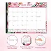 Calendário Inglês Horizontal Amazon 25 Anos Calendário de Mesa Internacional Contagem Regressiva de Feriados Calendário de Parede Grande Calendário Mensal Calendário de Mesa Inglês