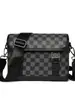 Bolso de Hombro de Moda para Hombre Bolso Cruzado de Cuadros para Hombre Bolso Pequeño Cuadrado Horizontal Bolso Cruzado Versátil para Teléfono Móvil Mochila de Cuadros