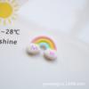 Nuvem Sol Estrela Desenho Animado Resina Joia Acessórios diy Diversão Infantil Cola Creme Capa de Celular Caixa de Armazenamento Adesivo