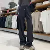 Calça pantalona de maternidade, estilo fino para primavera/outono, nova coleção 2026, caimento relaxado, cintura alta, comprimento longo, solta, perna reta, calça esportiva e casual