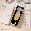 Marcador de página de cheongsam de perlas de brocado Song estilo chino tradicional, kit de manualidades DIY para niños, adecuado para talleres creativos, actividades de team-building y como recuerdo