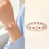 Pulsera de Ágata Blanco Natural Cristal Morado Pulsera de Perlas de Agua Dulce Temperamento Suave Versátil Elegante Mujer Exquisita Lujo Ligero