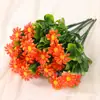 Pequeno Buquê de Flores Artificiais Margarida, Flores Secas Camomila, Flores Artificiais, Flores de Seda, Decoração de Mesa para Sala de Estar, Adereços para Fotografia de Piquenique