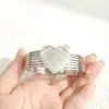 Nueva pulsera especial de acero de titanio de moda europea y americana para mujer, personalidad abierta, temperamento, moda versátil, pulsera para mujer