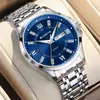 Sunkta/Lige Nuevo Moda Transfronteriza Simple Negocios Reloj de Cuarzo para Hombre Luminoso Impermeable Correa de Acero Reloj