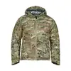 Chaqueta Táctica de Algodón Reflectante al Calor Ce Ma Personalización OEM con Capucha para Exteriores Cálida Cortavientos Repelente al Agua Camuflaje