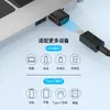 Adaptador USB 3.0 10Gbps transmissão de dados carregamento rápido mini liga de alumínio revolução USB TC fêmea 3.0 adaptador