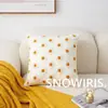 Funda de almohada estilo ins funda de almohada cama y desayuno sala de estar cojín de sofá cama cojín grande cojín de cintura capitoné cojín de ventana saliente cojín cojín