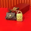 Shuibeizizuijin 999 Te Garantiza Que Serás Rico Llavero Colgante con Mini Bolso de Cuero Lindo para Colgante de Mejor Amiga