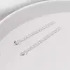 Ouro 14K Preenchido Cor Duradoura Coração Estrela de Cinco Pontas Corrente Extensão de Corrente Ajuste Corrente de Cauda DIY Pulseira Feita à Mão Colar Material Acessórios