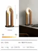 Luminária de Cabeceira Estilo Tronco Criativa para Quarto Luminária Decorativa de Alto Valor para Lateral de Sofá na Sala de Estar Luminária Simples de Mesa de Cabeceira