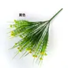 Fábrica al por mayor, pequeña hierba fresca de primavera, aliento de bebé, estrella, flor artificial al por mayor, flor falsa, comercio exterior, arreglo floral, decoración del hogar, boda
