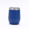 Taza de Huevo Acero Inoxidable 304 Termo para Coche Mini Taza de Agua 12oz Taza de Huevo con Recubrimiento en Spray Taza de Agua Portátil