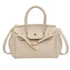Bolso de Mano de Gran Capacidad de Moda Estilo Coreano para Mujer, Bolso Pequeño Nuevo Sencillo y Texturizado, Bolso Bandolera de Hombro Único con Diseño de Nicho