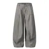 Pantalones Casuales Retro Americanos para Hombres y Mujeres, Nuevo Estilo Primavera 2026, Pantalones Holgados de Pierna Ancha, Estilo Perezoso, Pantalones Fluidos Largos hasta el Suelo, Modernos