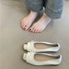 Sapatilhas Quadradas Estilo Francês 2026, Sapatos Mary Jane com Laço Delicado Estilo Fada, Mocassins, Sapatos Casuais