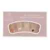 Pegatinas de Uñas Portátiles de Moda Dibujos Animados Degradado Manicura Francesa Chica de Little Red Book Versátil Dulce Fresco Estilo Piezas para Uñas