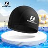 Gorro de natación de tela PU para adultos, gorro de natación para hombres y mujeres, bolsa con cremallera, gorro de natación de alta gama, gorro de natación para adultos para aguas termales, fábrica, venta al por mayor, personalización