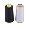 402 Preto e Branco 3000 Jardas Qualidade Liuqing Linha de Costura Linha Pagoda Linha Overlock Linha para Máquina de Costura Acessórios Linha para Costura Reta
