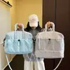 Bolsa de viagem leve de grande capacidade, expansível, mala de rodinhas para viagens de negócios, com separação de secos e molhados, adequada para yoga, natação e fitness