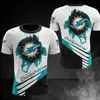 Amazon Transfronteiriço 2024 Nova Camiseta de Futebol Masculino da NFL com 32 Times Estampagem Digital 3D Steelers Série Completa