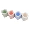 Soporte para cepillo de dientes de un solo agujero de lodo de diatomeas simple, para baño del hogar, lavabo, soporte de lodo de diatomeas de un solo agujero para cepillo de dientes eléctrico