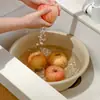 Lavabo para el Hogar al por Mayor Fregadero de Lavandería Grande Engrosado Tina para Pies de Bebé Plástico Multifuncional Lavabo de Belleza