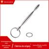 Plug uretral de metal DB-034 brinquedos sexuais masculinos adultos alternativa uretral masturbação plug olho de cavalo bastão em estoque atacado