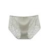 Ropa interior de encaje para mujer, algodón puro, talla grande, antibacteriana, sin costuras, seda de hielo, estilo triangular sexy, entrepierna de algodón puro al por mayor