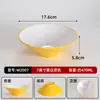 Tazón cónico de melamina A5, tazón comercial para ramen para tiendas de fideos, tazón de imitación de porcelana para arroz con manitas de cerdo, tazón para fideos de caracol, tazón grande para hot pot picante