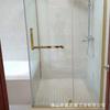 Acero Inoxidable 304 Habitación de Ducha Integrada Minimalista Moderna Mampara de Ducha Lineal Separación Extremadamente Estrecha Húmeda y Seca Cabina de Ducha