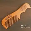 Peine de Madera de Durazno Auténtico Transfronterizo Peine Pequeño Portátil para Llevar en Cabello Peine Pequeño Dientes Masaje Capilar Peine de Madera para Mujeres