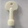 Fechadura Triangular de 18mm, Fechadura de Porta de Lixeira, Especificação da Fechadura de Cames Triangular 18, Chave Triangular de Ferro, Maçaneta Estilo Antigo