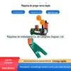 Máquina de Pregos com Servo Duplo Máquina de Caixa de Pregos Equipamento de Caixa de Alta Velocidade Máquina de Pregos Dupla Peça Máquina de Caixa de Pregos de Alta Velocidade Maquinário