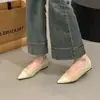 Zapatos Mary Jane de Puntera Puntiaguda Estilo Coreano que Aumentan la Altura, Modelo Popular Nuevo Verano 2026, Mocasines Versátiles y Elegantes para Personas Bajitas