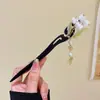 Pasador de Borlas Estilo Chino para Peinados Recogidos, Versátil Pasador de Madera de Nicho, Accesorio para el Cabello, Nuevo Pasador Antiguo Estilo Chino, Al por Mayor