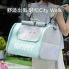 Bolsa para Gato, Caja con Ruedas para Mascotas, Mochila Portátil de Gran Capacidad, Bolsa Plegable Portátil para Perro con Correa al Hombro, Bolsa para Mascotas para Salir