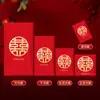 Sobre Rojo Boda Especial Modificado Grande, Mediano y Pequeño Sobre Rojo con Palabras Felices Bolsa de Sobre Rojo de 10,000 Yuan Boda con Sobre Feliz Compromiso Regalo de Agradecimiento