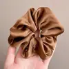 Ligas para el cabello tipo moño coreano, extragrandes y relajadas, para un look chic y sofisticado. Diademas y accesorios para el cabello de alta elasticidad para mujer